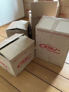 Don de cartons de déménagement